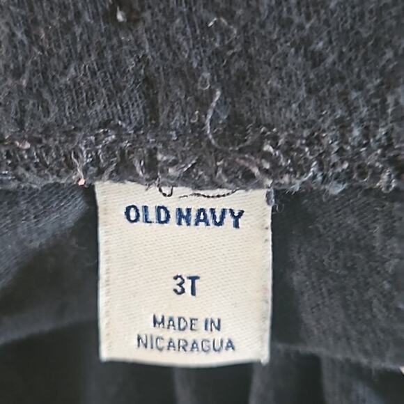 Old Navy Toddler Boys Jogger Pants Size 3T Navy Blue Drawstring Waist - Picture 4 of 5